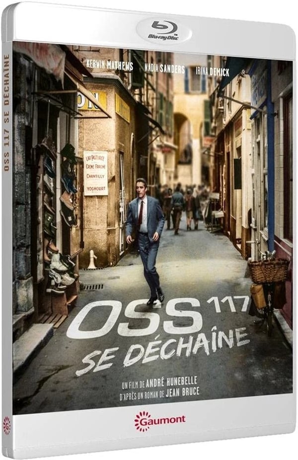 Oss 117 se déchaÃ?®ne (Bluray) Nadia Sanders Kerwin Mathews Andre Hunebelle Brand New