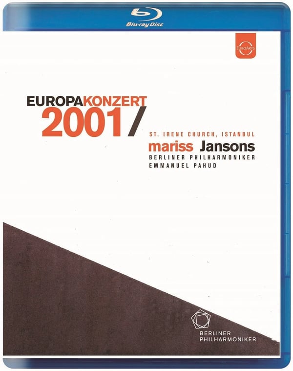 Europa Konzert 2001 (Bluray) Mariss Jansons Thomas Moser Violeta Urmana Brand New