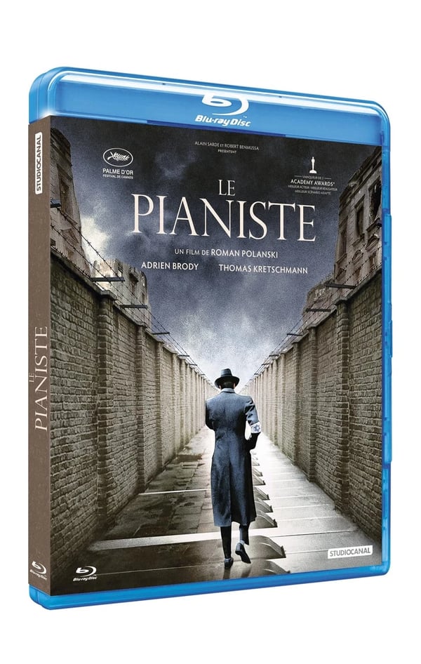 Le pianiste (Bluray) Adrien Brody Thomas Kretschmann Roman Polanski Brand New
