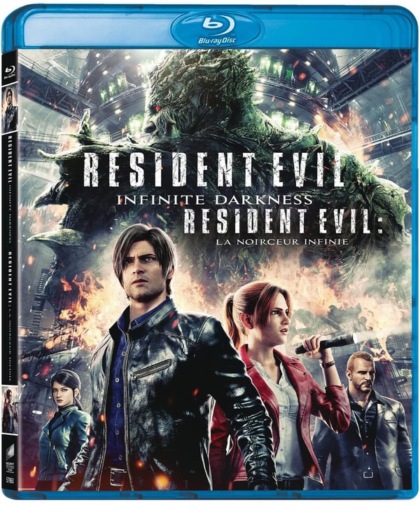 Resident Evil: Infinite Darkness Season 01 (Bilingual) (Bluray) Brand New