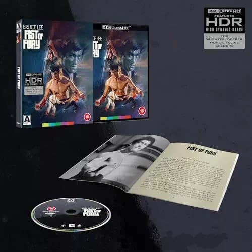 Fist Of Fury Limited Edition 4k Uhd [BLURAY] Brand New