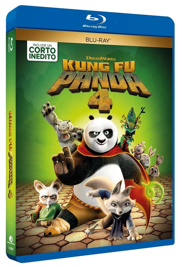 Kung Fu Panda 4 (Bluray) (Bluray) Jack Black Mike Mitchell Brand New
