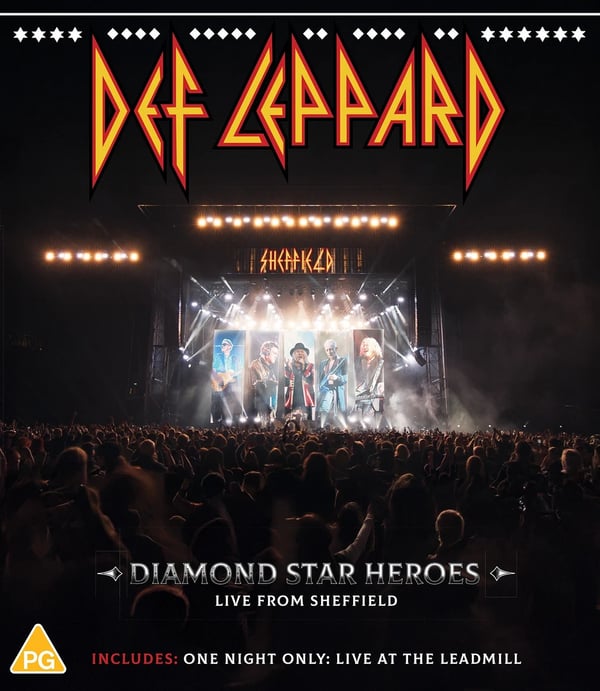 Def Leppard: Diamond Star Heroes Live from (4K UHD Bluray) (PRESALE 21/11/2025) Brand New