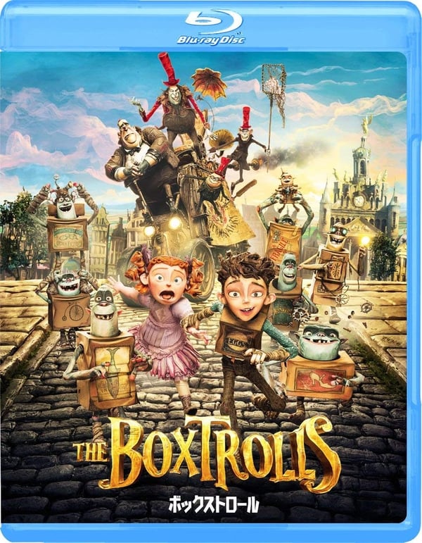 The Boxtrolls (Bluray) Ben Kingsley Brand New