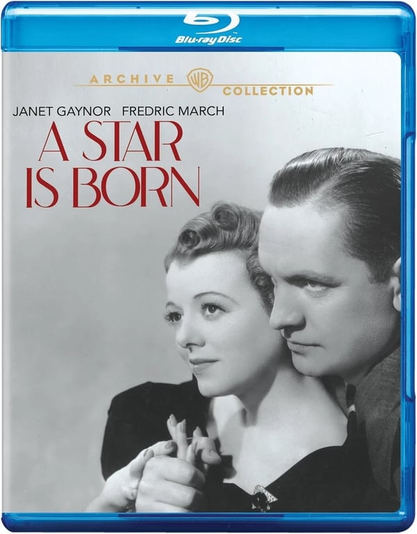 A STAR IS BORN BLURAY William A. Wellman Janet Gaynor Movie Film R2 Brand New