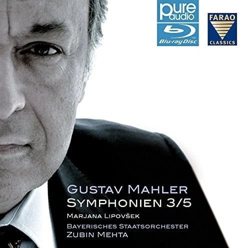 LIPOVSEK BAVARIAN SO MAHLER SYMPHONIES NOS. 3 5 BLURAY AUDIO S4z Brand New
