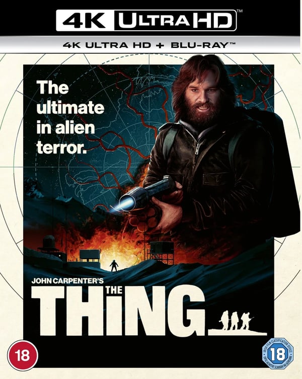 The Thing (4K UHD Bluray) Norbert Weisser Charles Hallahan Richard Dysart Brand New