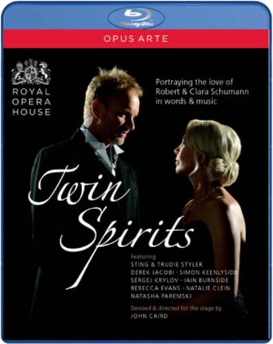 Twin Spirits Sting Performs Schumann BluRay (2009) Sting cert E 2 discs Brand New