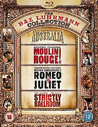 Baz Lurhrmann Collection (4Disc Bluray Boxset, 2012) Not shrink wrapped Brand New