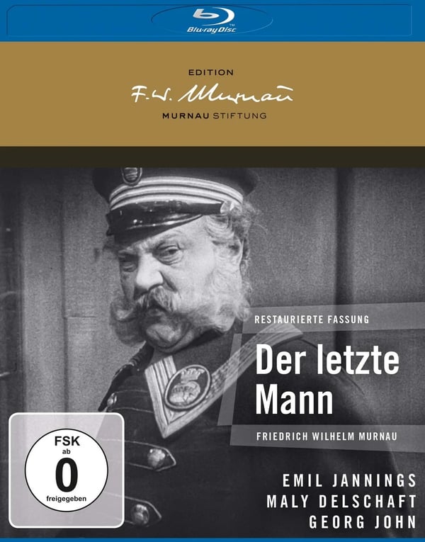 Der letzte Mann (Bluray) Jannings, Emil, Hiller, Kurt, Unterkirchner, Hans Brand New
