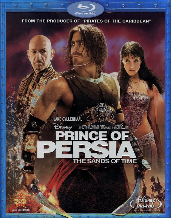 PRINCE OF PERSIA: THE SANDS OF TIME 2010 / Region A Bluray Brand New