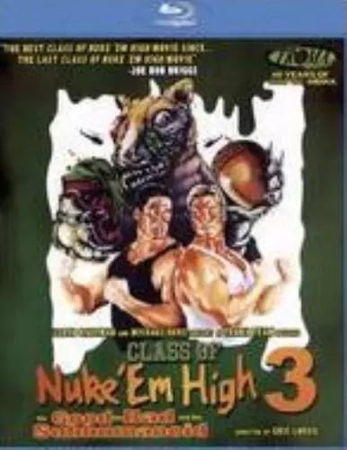 CLASS OF NE 'EM HIGH III: GOOD BAD & SUBHUMANOID Region A Blu Ray,US Import Brand New