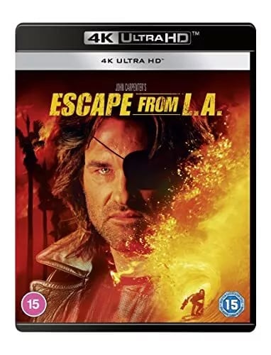 John Carpenters Escape From La Bluray 4K V600z Brand New