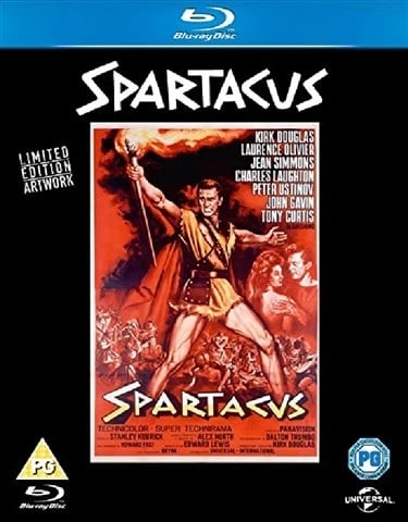 Spartacus Original Poster Series (PG) 1960 Bluray Brand New