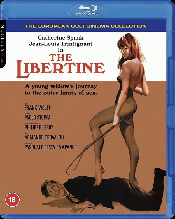 The Libertine BLU RAY CATHERINE SPARK PASQUALE FESTA CAMPANILE MOVIE FILM Brand New