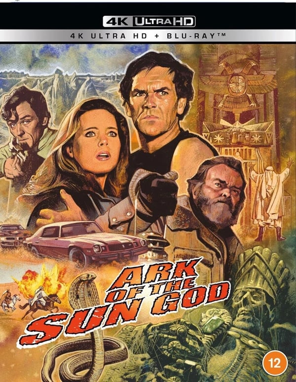 ARK OF THE SUN GOD 4K UHD REMASTERED BLURAY 1984 88 FILMS SLIPCOVER Brand New