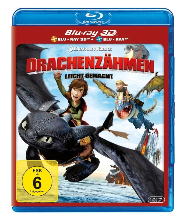 DrachenzÃ¤hmen leicht gemacht (+ Bluray 2D) (Bluray) Brand New