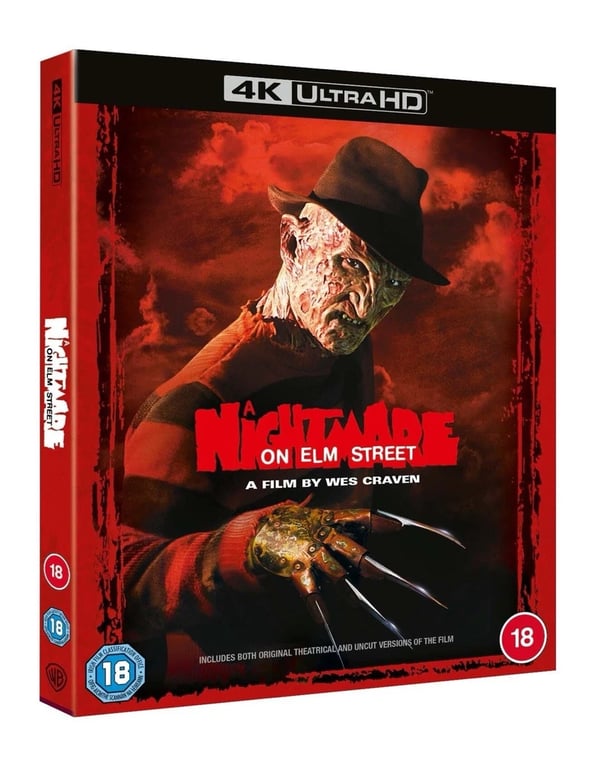 4K NIGHTMARE ON ELM STREET UHD BLURAY WES CRAVEN 1984 + SLIPCOVER Brand New