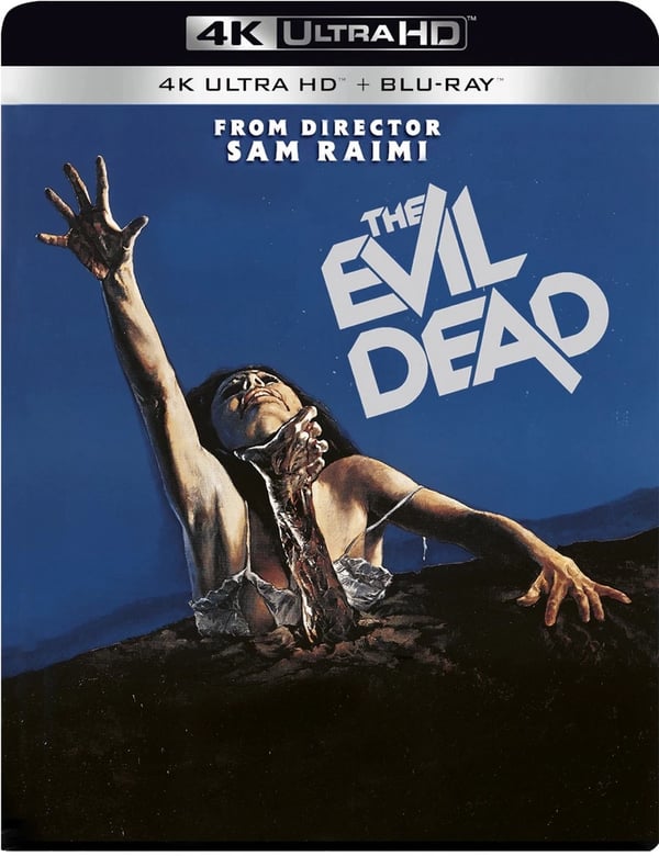 THE EVIL DEAD 4K REMASTERED UHD BLURAY SAM RAIMI BRUCE CAMPBELL 1981 Brand New