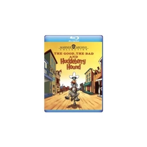 GOOD THE BAD & THE HUCKLEBERRY HOUND Region free Blu Ray Brand New