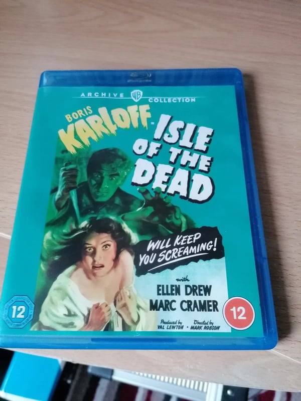 Isle of the Dead (Bluray, 1945) Brand New