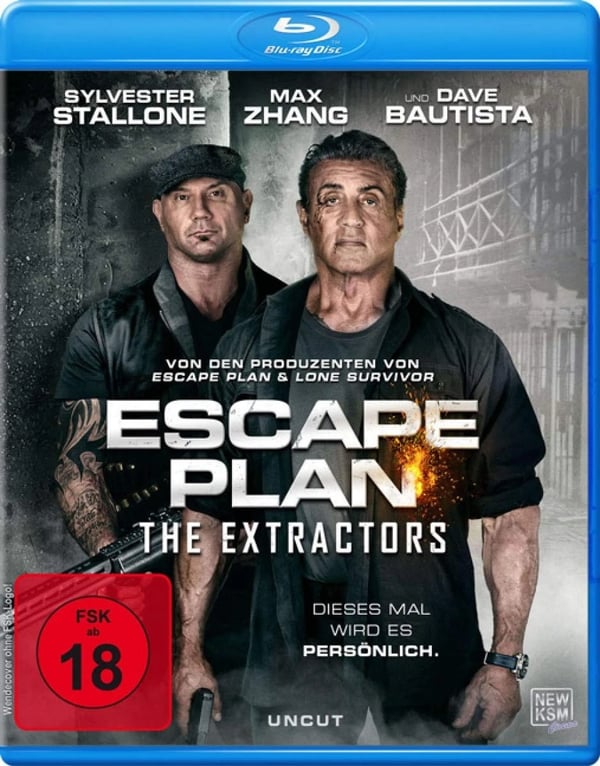Escape Plan The Extractors (Bluray) Brand New