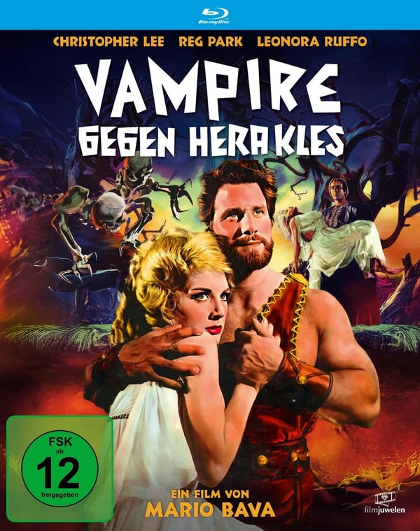 Vampire gegen Herakles (Filmjuwelen) (Bluray) Christopher Lee Reg Park Brand New