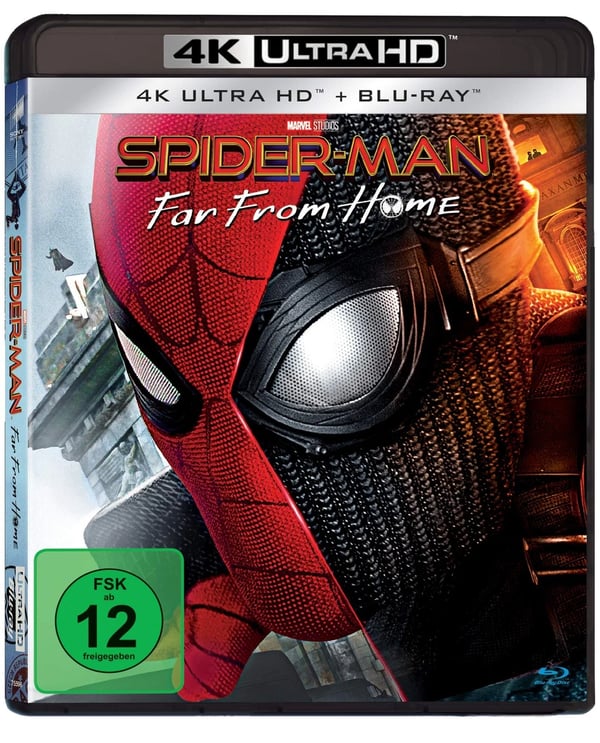 SpiderMan: Far from Home (4K Ultra HD) ) (+ Bluray 2D) (4K UHD Bluray) Tom Brand New