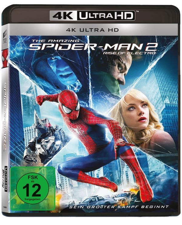 UHD Amazing SpiderMan 2: Rise of Electro (4K UHD Bluray) Marc Webb Brand New