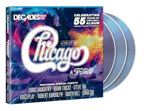 Chicago Friends Live at 55 Blu Ray 2CD 64 V99z Brand New