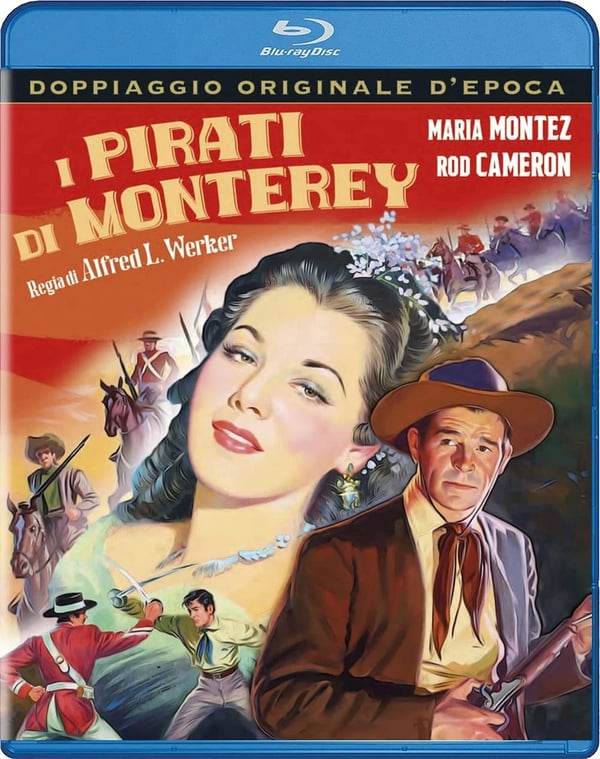 I Pirati Di Monterey (Bluray) Maria Montez Rod Cameron Mikhail Rasumny Brand New