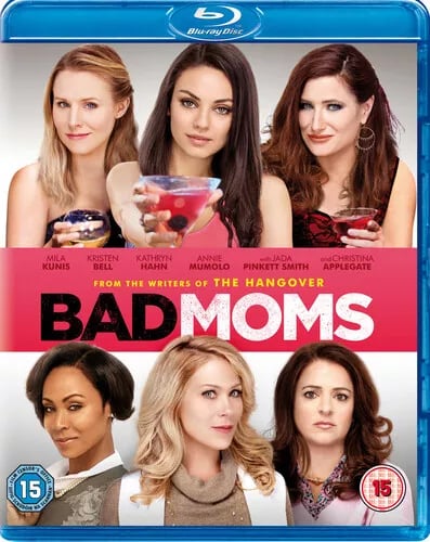 Bad Moms BluRay (2016) Mila Kunis, Lucas (DIR) cert 15 Brand New
