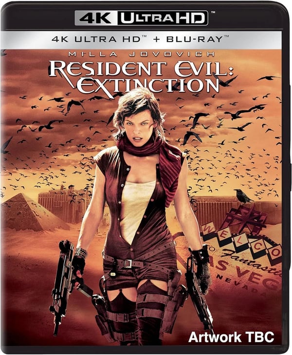 Resident Evil Extinction 2007 2 Discs UHD BD Brand New