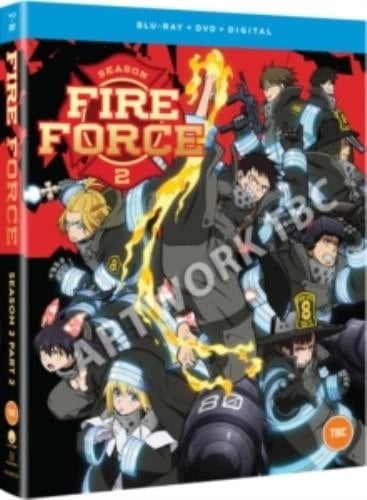 Fire Force Season 2 Part 2 + Region B Blu Ray Brand New