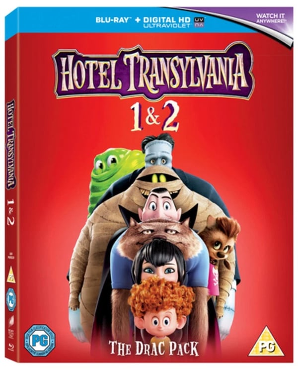 Hotel Transylvania 12 (Bluray) Adam Sandler Selena Gomez Steve Buscemi Brand New