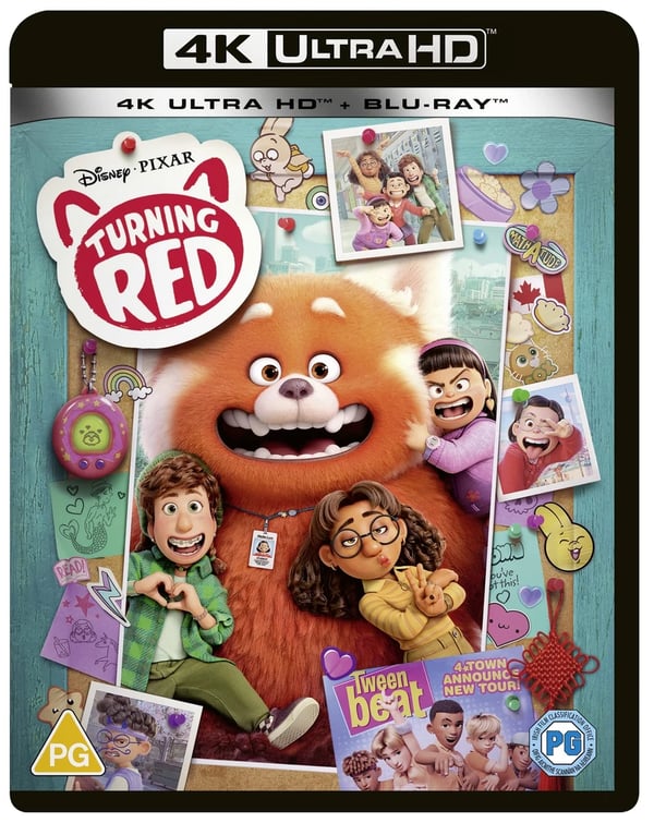 Disney & Pixar's Turning Red 4K UltraHD [Bluray] [2022] [Region Free] Brand New