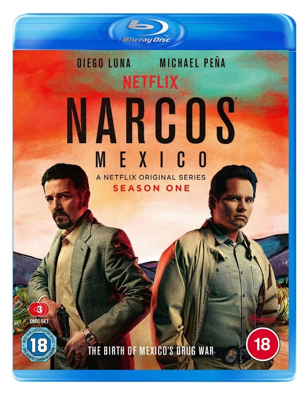 Narcos: Mexico (Bluray) Michael Pena Diego Luna Brand New
