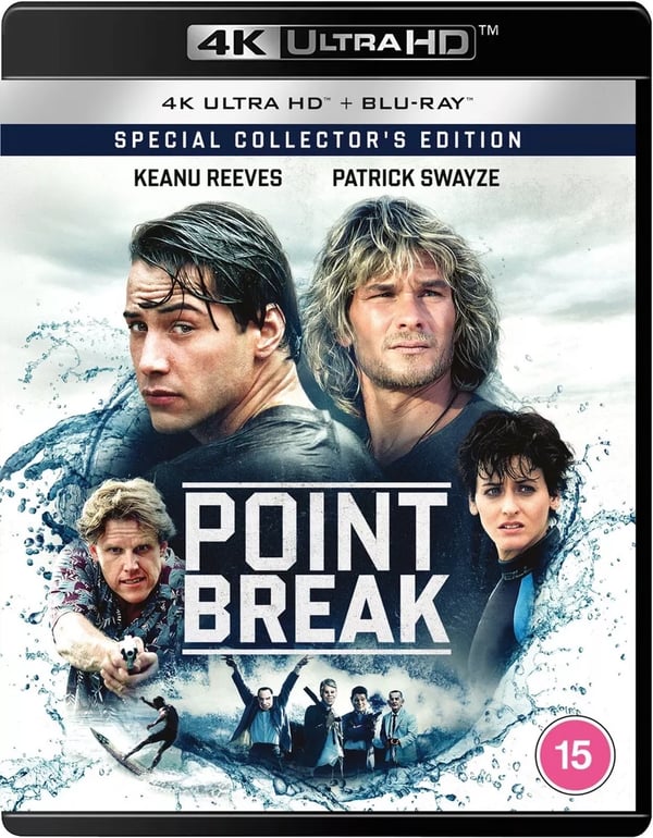 POINT BREAK 4K UHD BLURAY SPECIAL COLLECTORS EDITION + SLIPCOVERðŸ’¿ Brand New