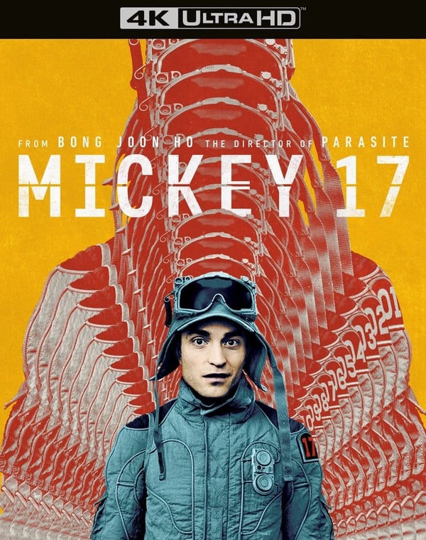 MICKEY 17 4K REMASTERED UHD BLURAY ROBERT PATTINSON + SLIPCOVER Brand New