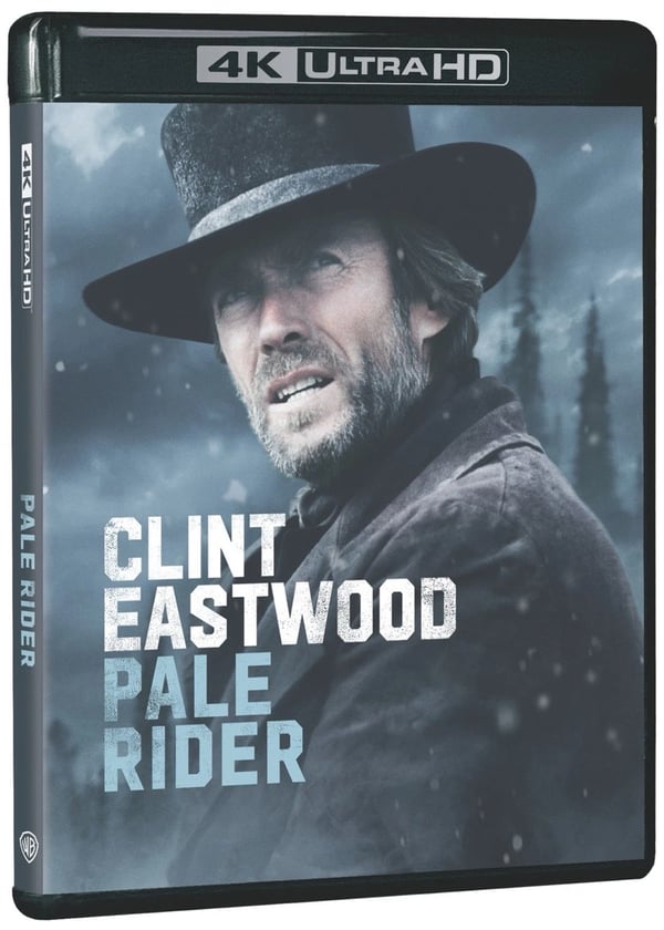 PALE RIDER 4K REMASTERED UHD BLURAY CLINT EASTWOOD + SLIPCOVER Brand New