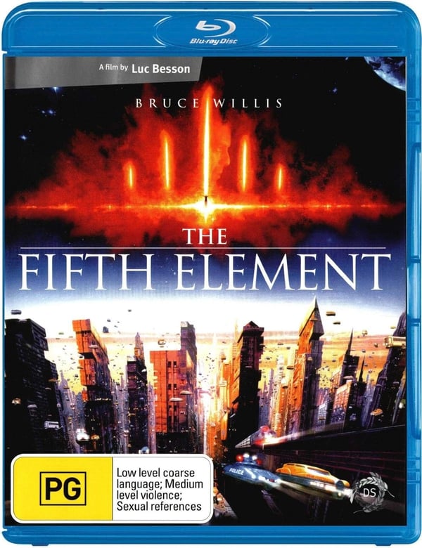 Fifth Element (Bluray) Bruce Willis Gary Oldman Chris Tucker Milla Jovovich Brand New