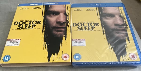 Doctor Sleep Blu ray Slip Cover Ltd Ed Directors Cut Theatrical Stephen King Brand New