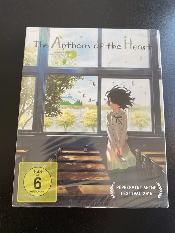 Anime THE ANTHEM OF THE HEART Anime (GERMAN IMPORT) BLURAY RARE Brand New
