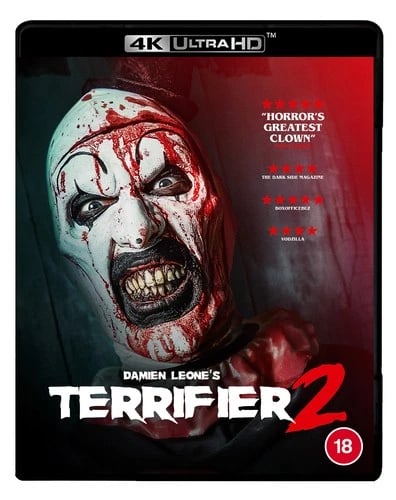 Terrifier 2 Bluray (2025) Griffin Santopietro, Leone (DIR) cert 18 Brand New