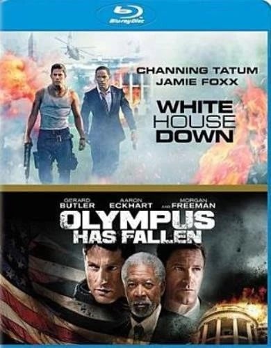 OLYMPUS HAS FALLEN/WHITE HOUSE DOWN Region A Blu Ray,US Import Brand New
