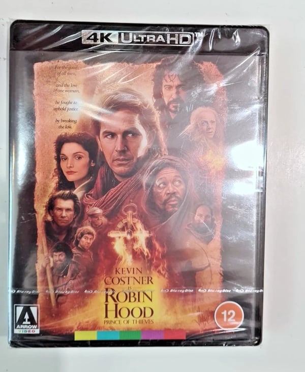 4K UHD BLURAY ROBIN HOOD ARROW FILMS Brand New