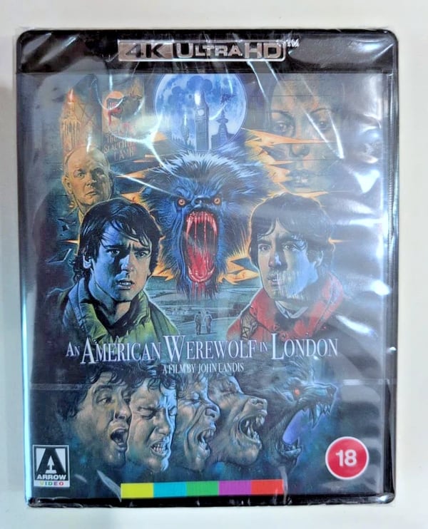 4K UHD BLURAY AN AMERICAN WEREWOLF IN LONDON ARROW FILMS STOCK Brand New