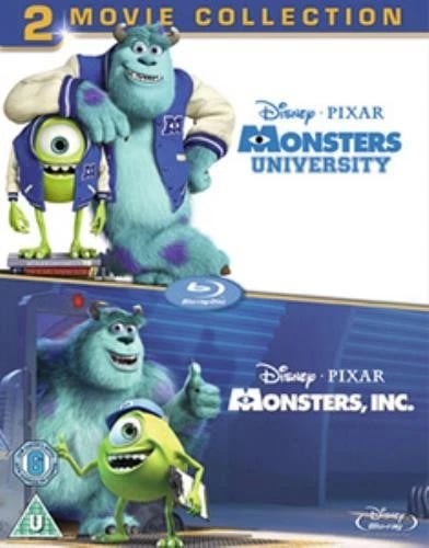 Monsters Inc/Monsters University Region B Blu Ray Brand New