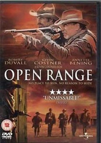 Open Range (12) Bluray Region 2 PAL Brand New