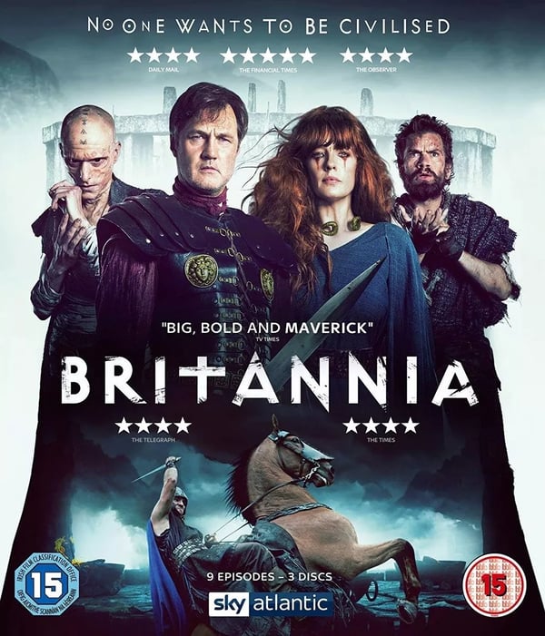 BRITANNIA COMPLETE SERIES 1 Bluray 1st First Season One R2 Brand New